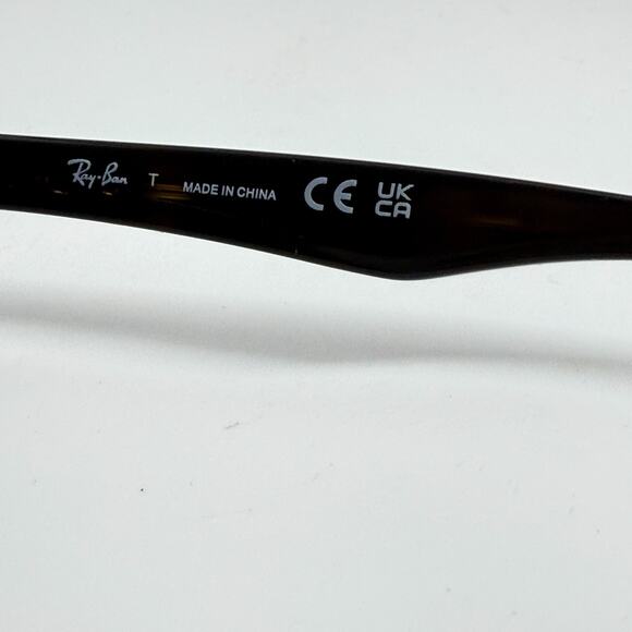 Ray-Ban EYEGLASSES RB 5279 8283 Blue Brown 55-18-145 H17982 - Picture 6 of 7